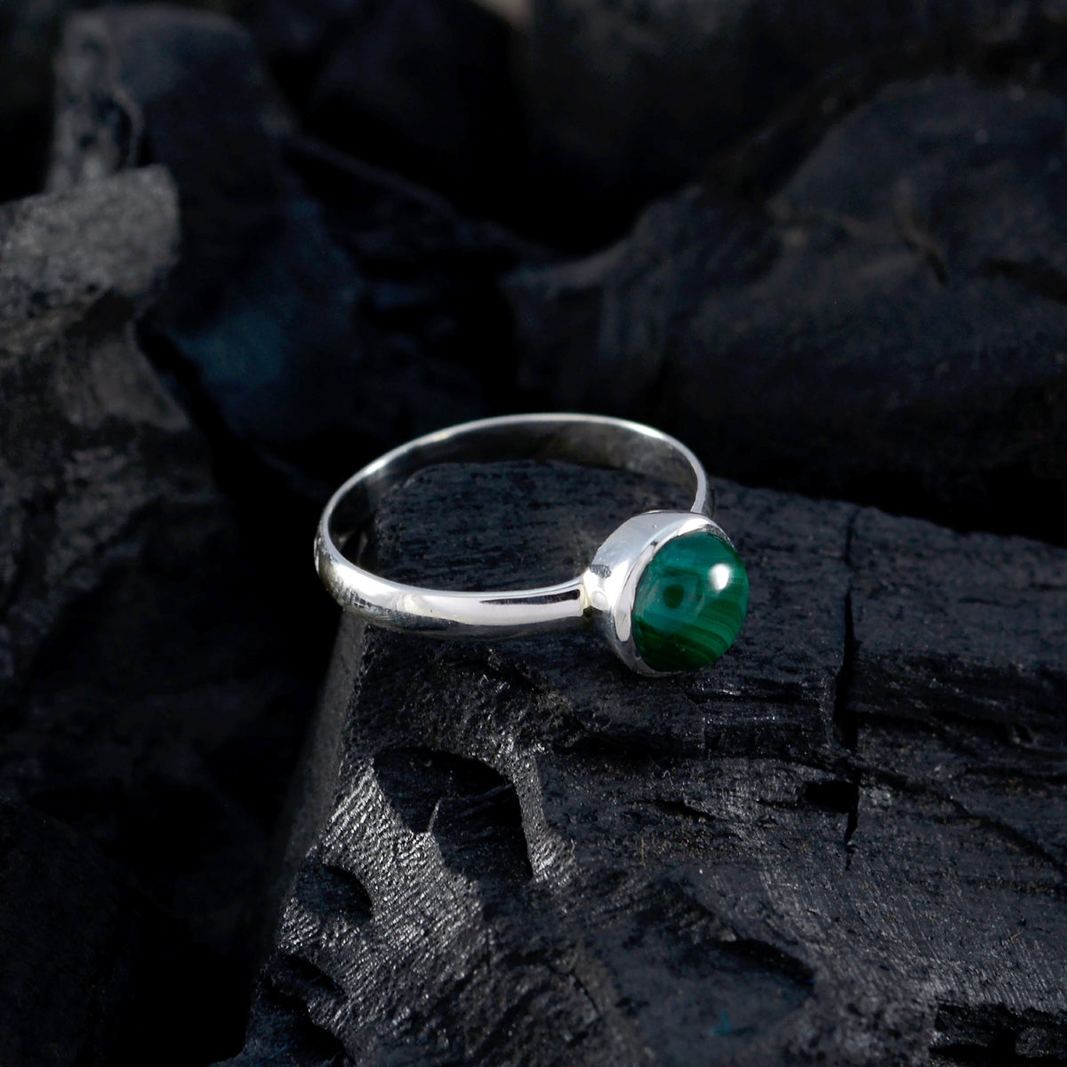 Josephine Fairytale Green Solitaire Ring
