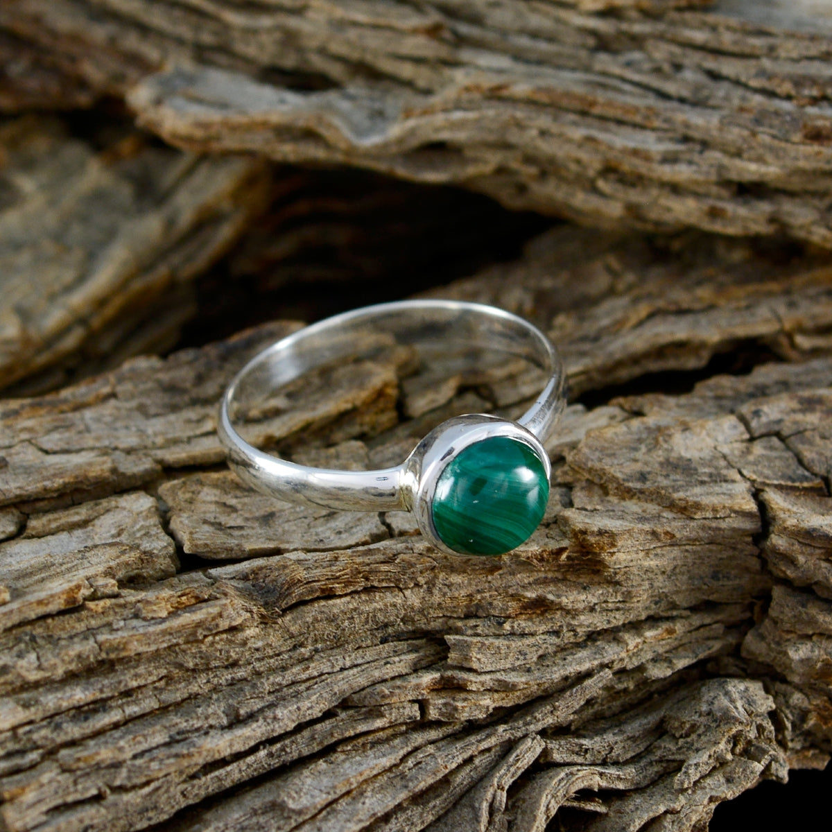 Josephine Fairytale Green Solitaire Ring