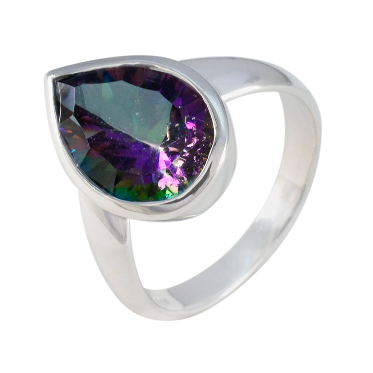 Julieta propsel multicolor Solitaire Ring