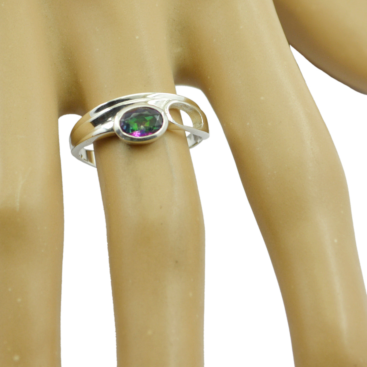 Emma Boho multicolor Solitaire Ring
