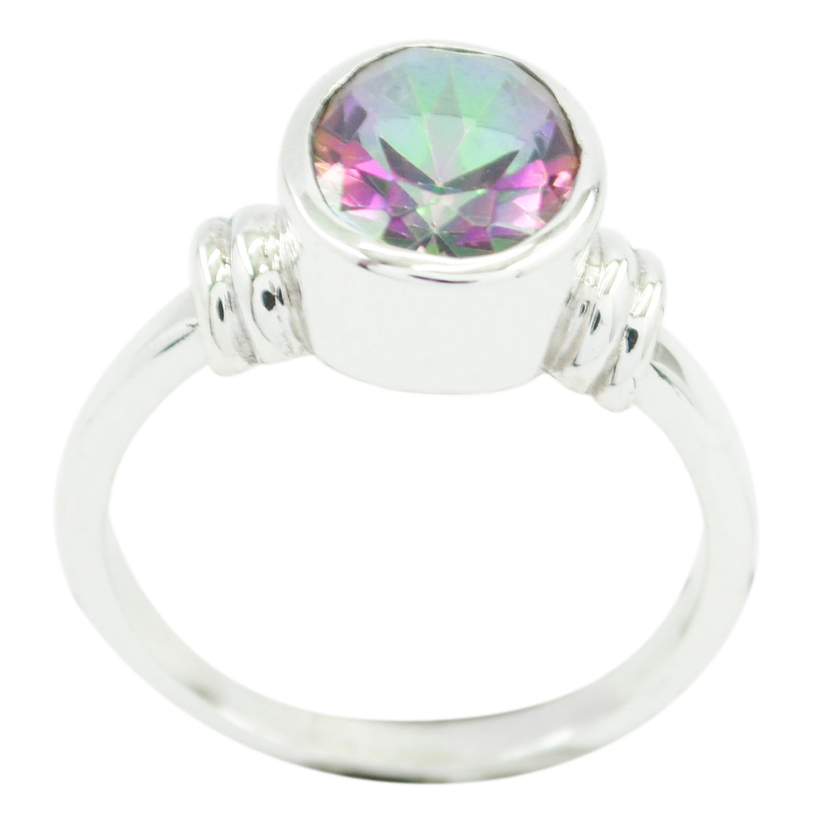 Priya Graceful multicolor Solitaire Ring