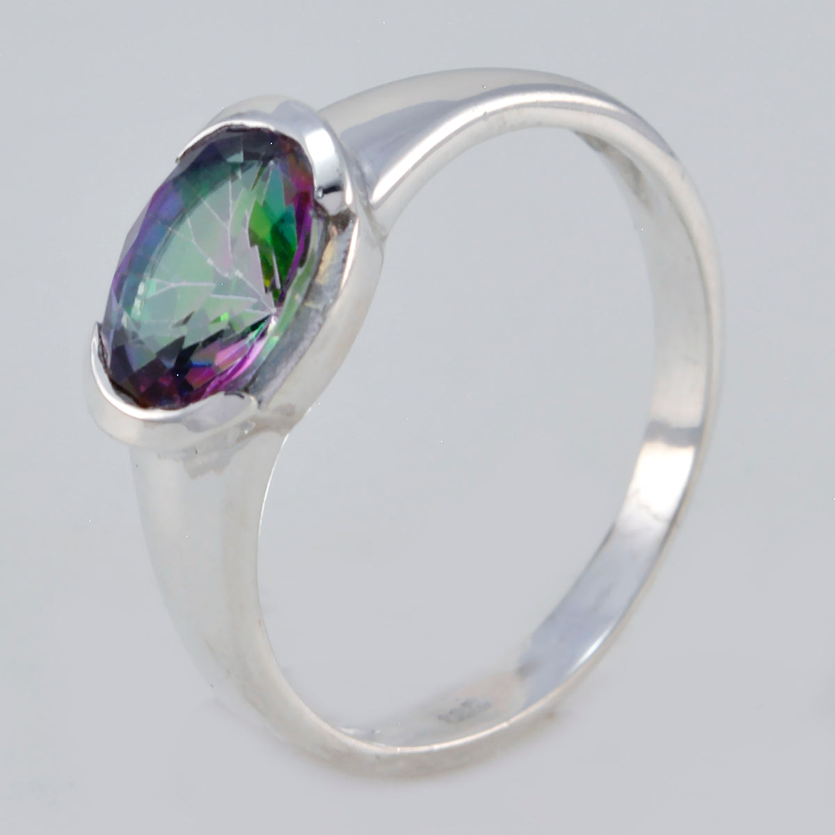 Mei Modern multicolor Solitaire Ring