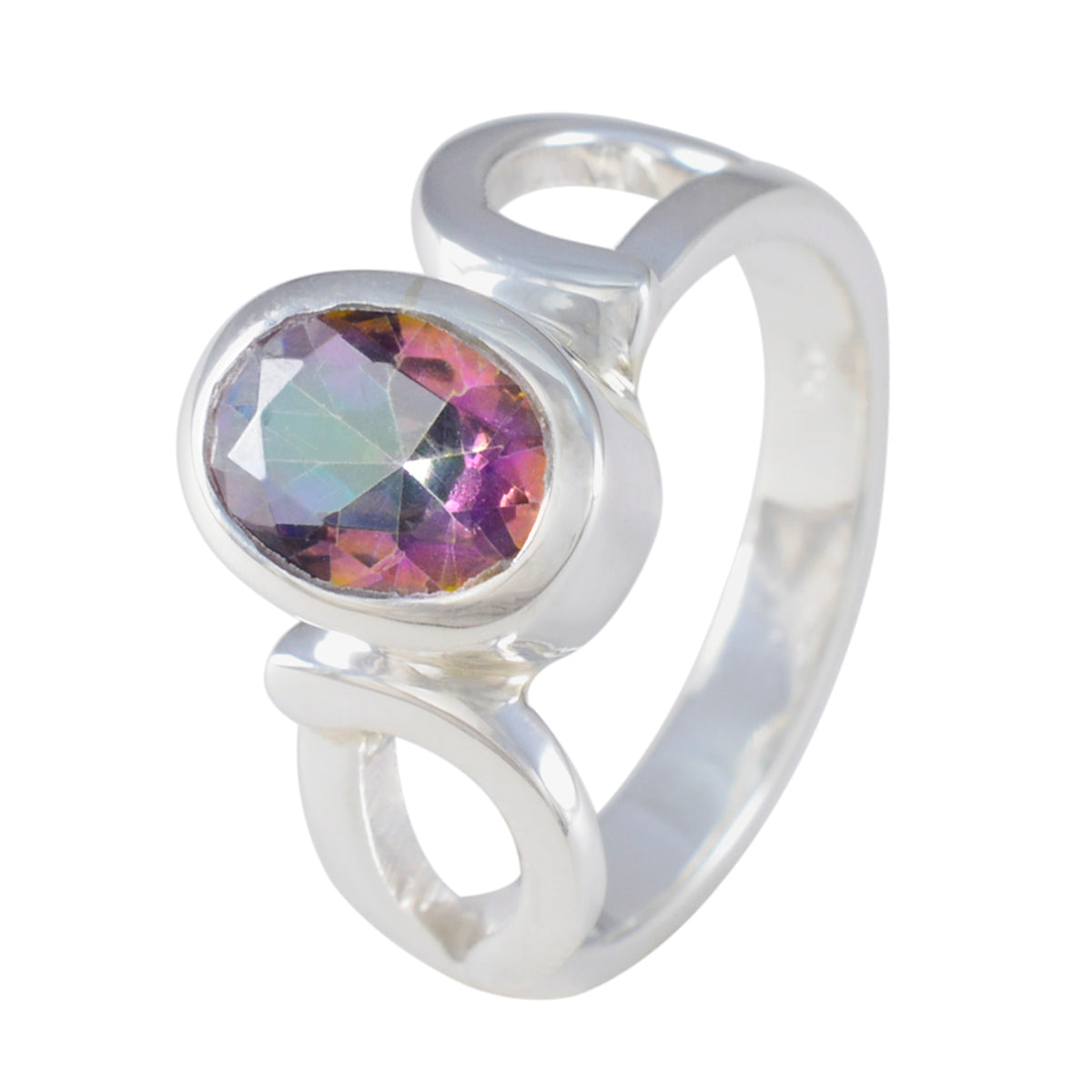 Riley Luxurious multicolor Solitaire Ring
