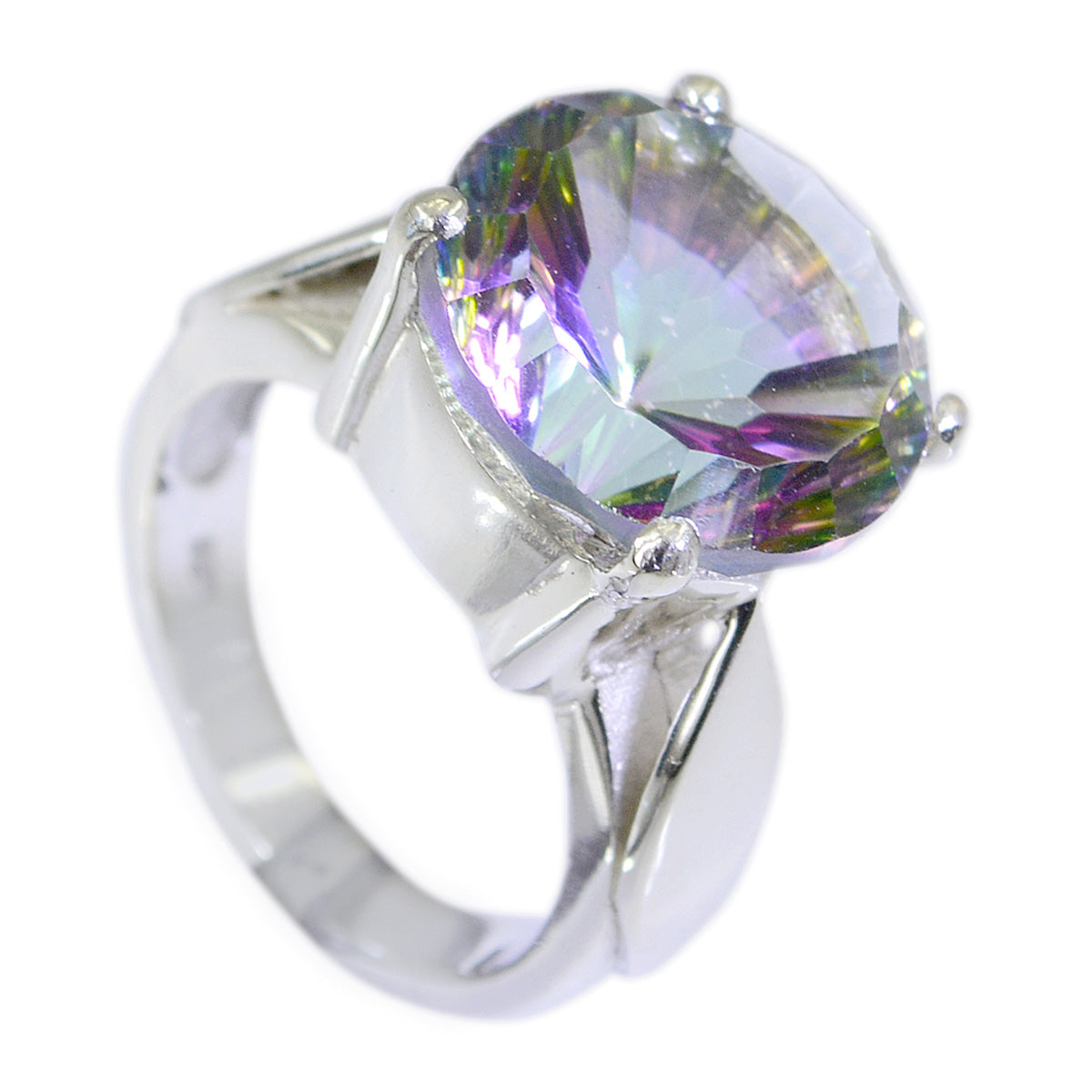 Daniela Luxurious multicolor Solitaire Ring