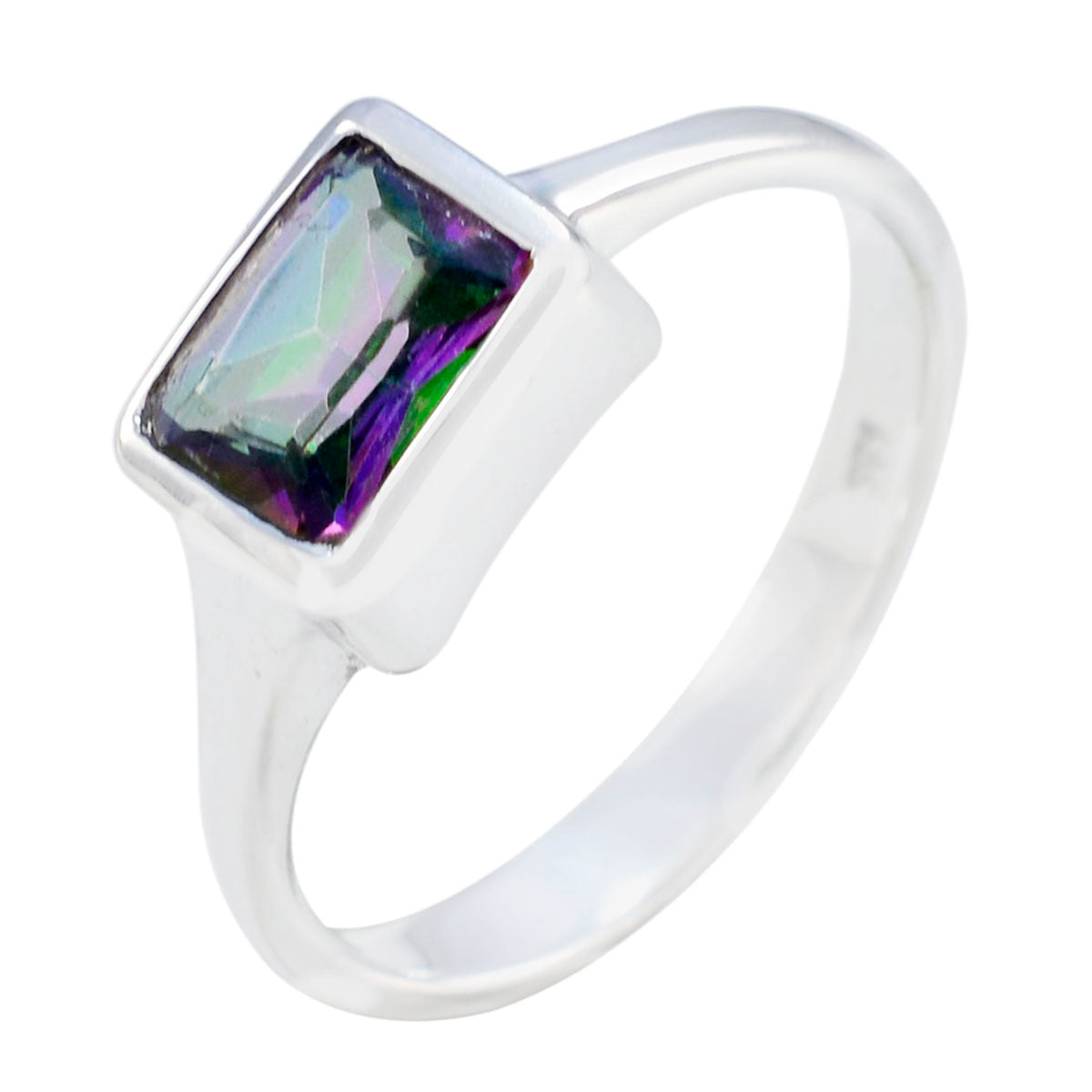 Isla Graceful multicolor Solitaire Ring
