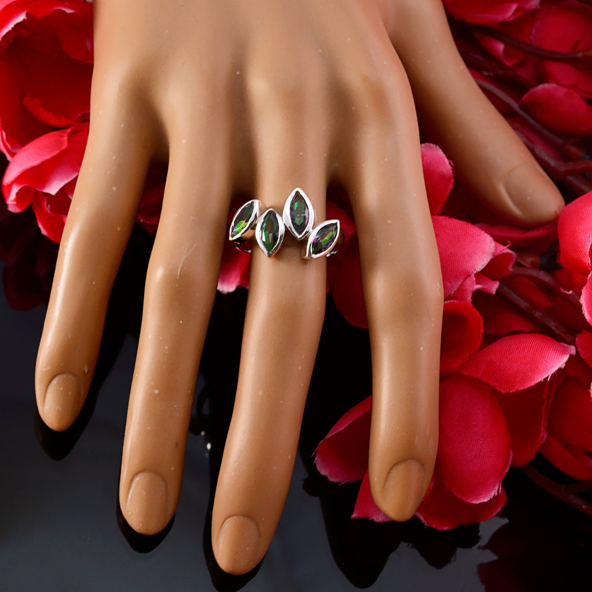 Patricia Glamorous multicolor quarter Ring