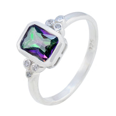 zazlle Feminine multicolor Halo Ring