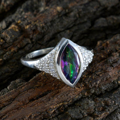 Penelope Graceful multicolor Halo Ring