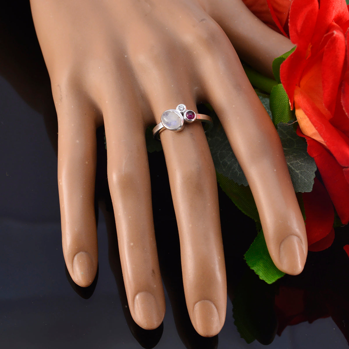 Ying Romantic multicolor Trilogy Ring