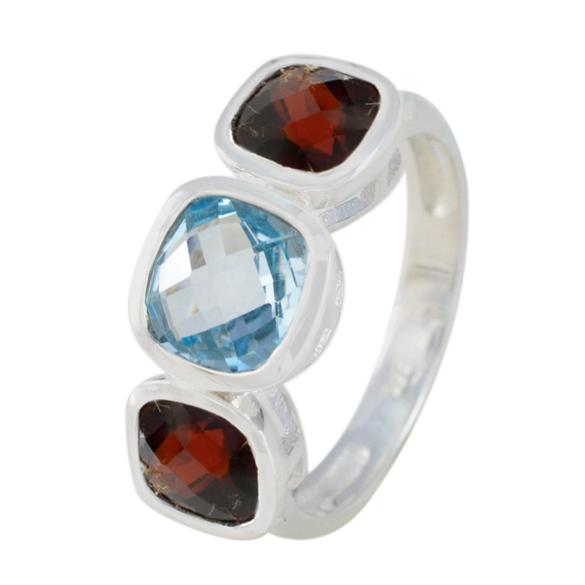 Ida Sophisticated multicolor Trilogy Ring