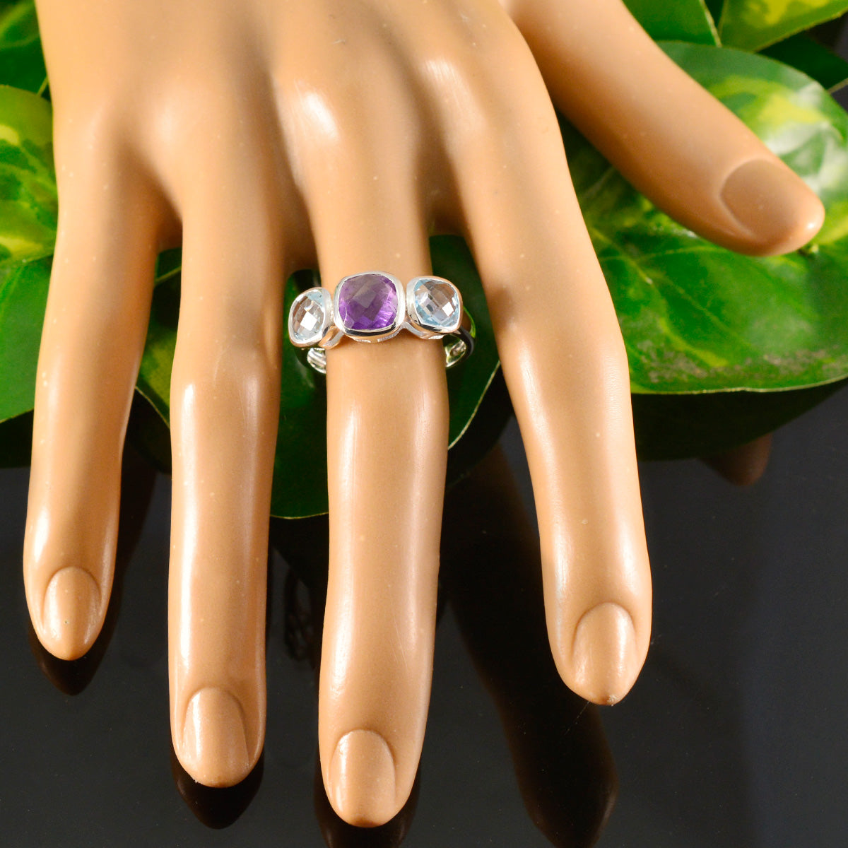 Hazel Fairytale multicolor Trilogy Ring