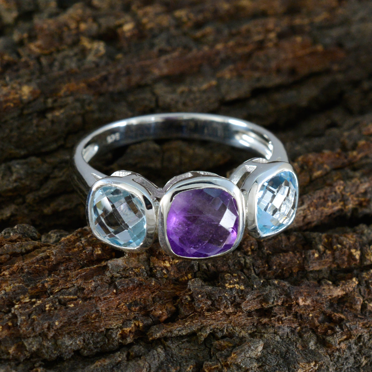 Hazel Fairytale multicolor Trilogy Ring