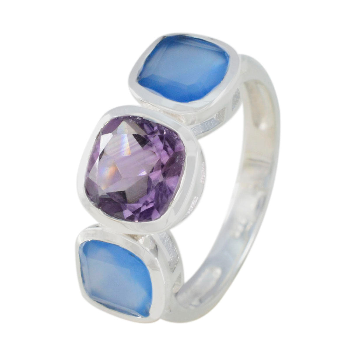 Siti Luxurious multicolor Trilogy Ring
