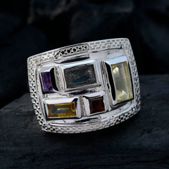 Inès Cocktail multicolor penta Ring