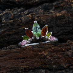 Mei crown multicolor Hepta Ring