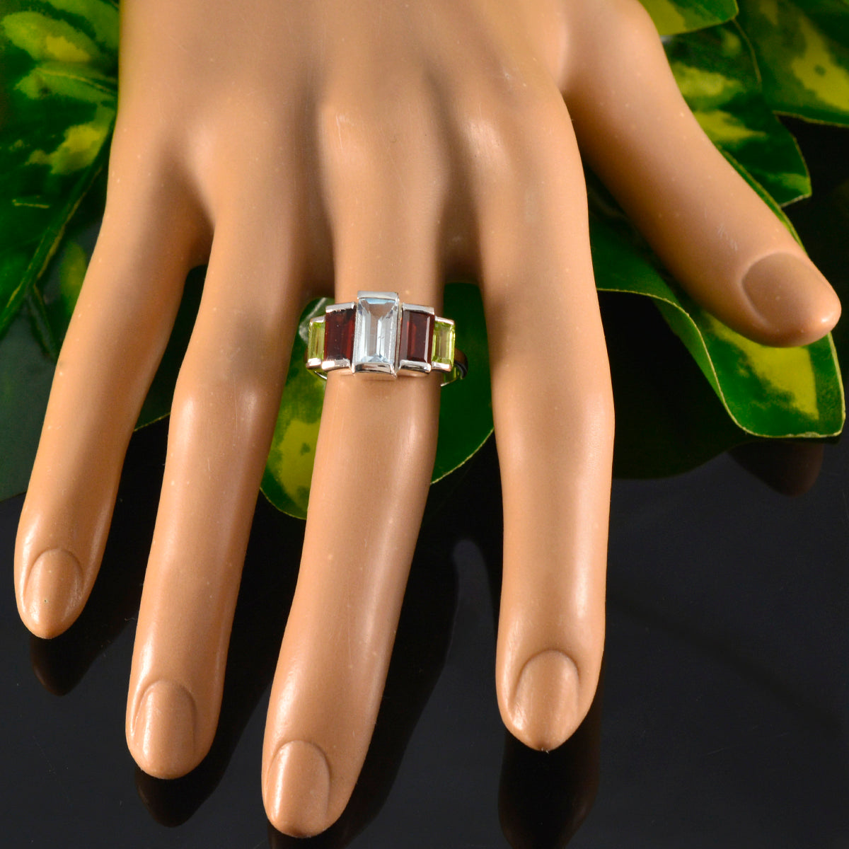 Camila Boho multicolor Penta Ring