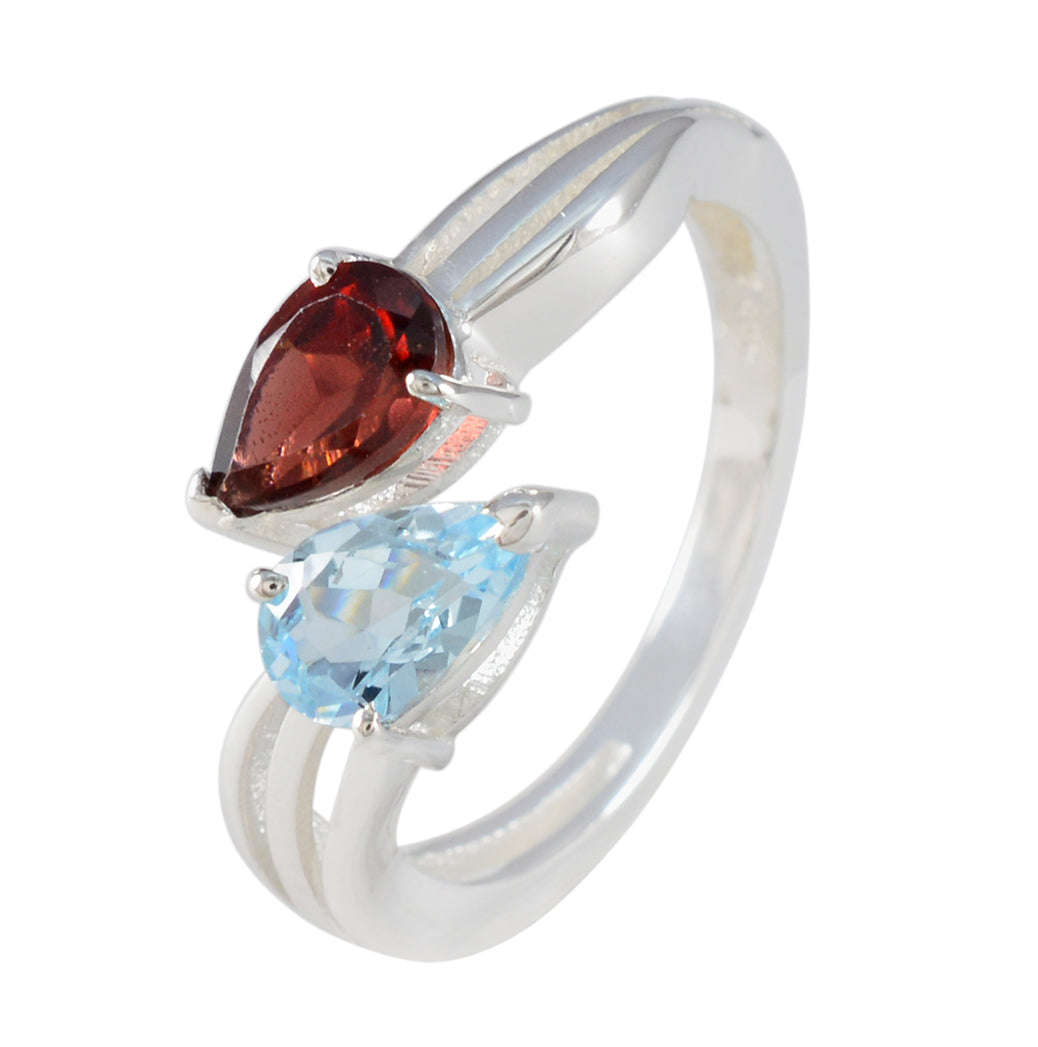 Freya Luxurious multicolor Toi et Moi Ring