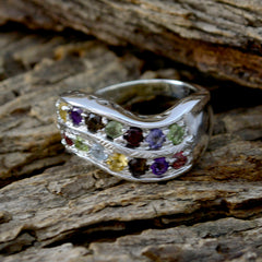 Lakshmi Boho multicolor Halo Ring