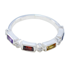 Yuna Trendy multicolor quarter Band Multi Stone Multicolor