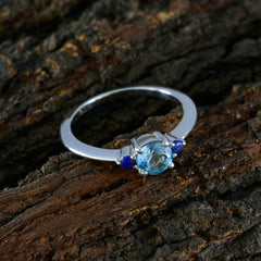 Lili Luxurious multicolor Trilogy Ring