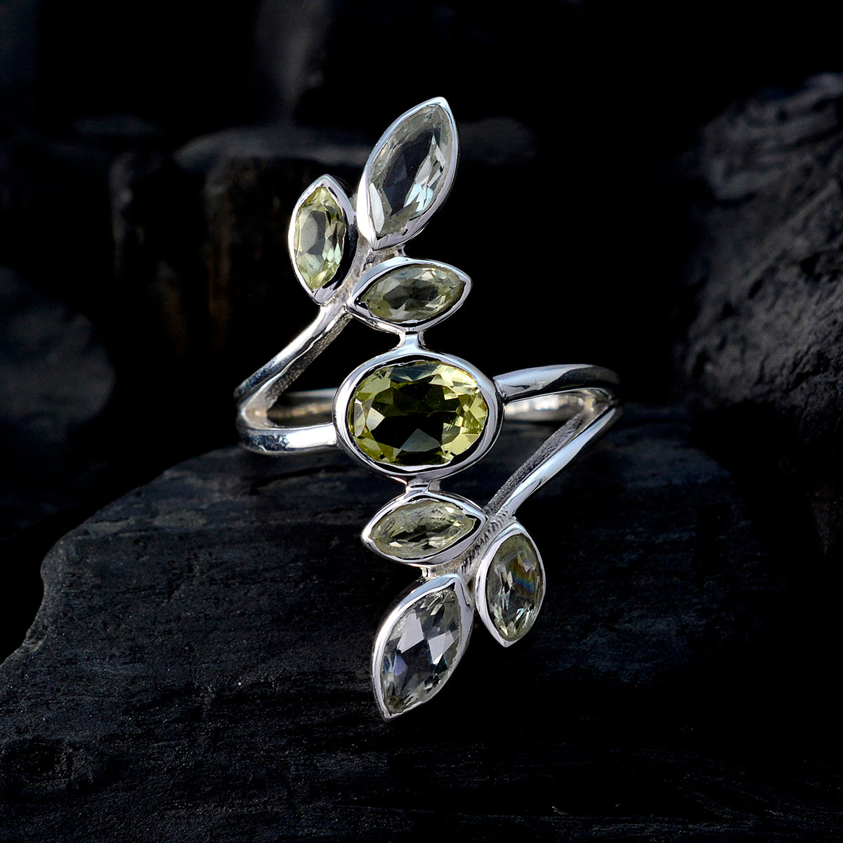 Valentina Cocktail multicolor Hepta Ring
