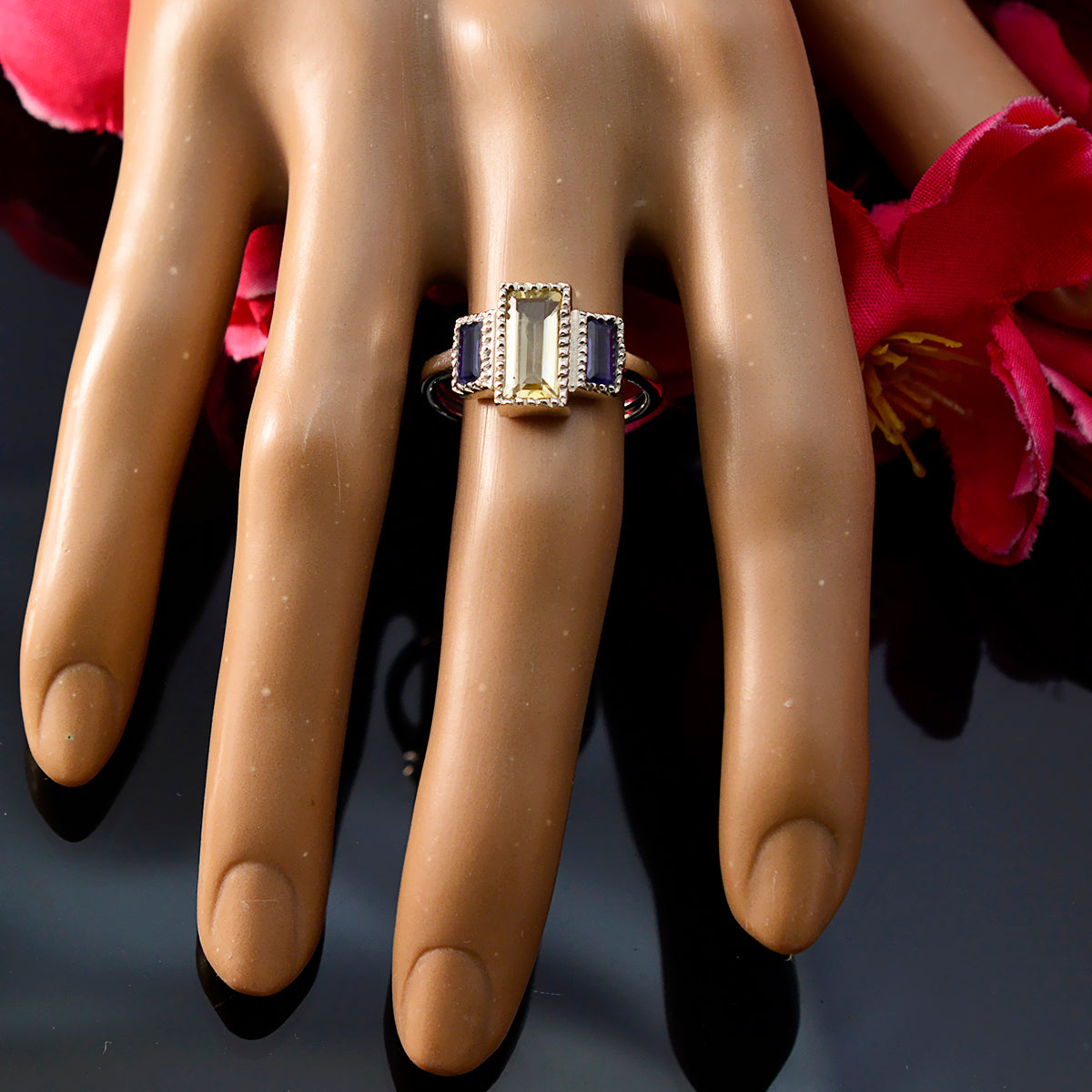Daniela Fairytale multicolor Trilogy Ring