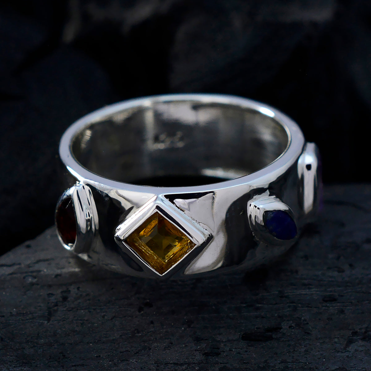 Isla Abstract multicolor quarter Band