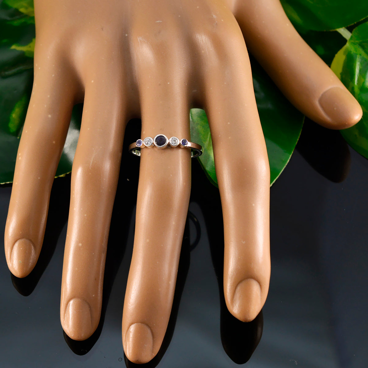 Natcha Romantic multicolor Penta Ring