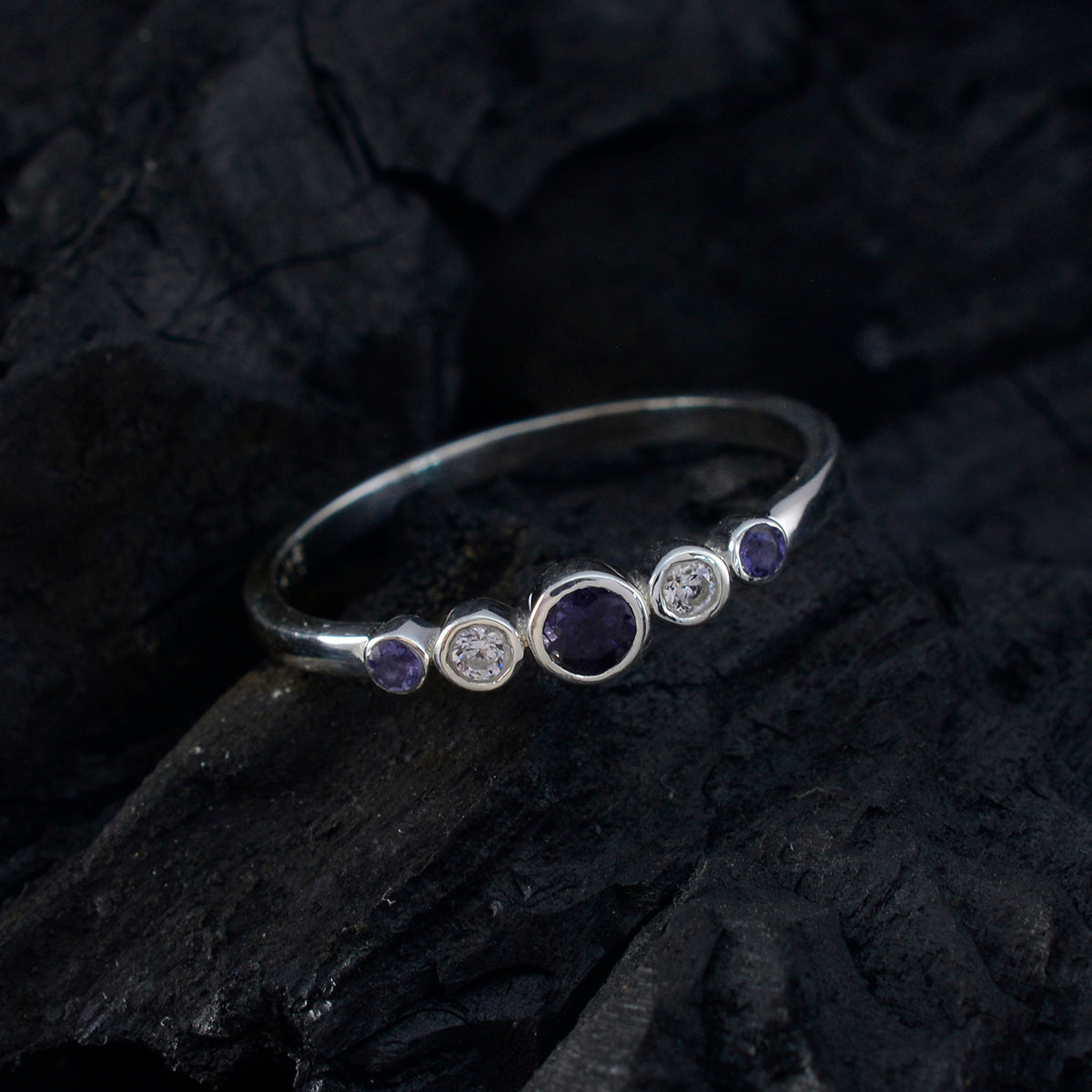Natcha Romantic multicolor Penta Ring