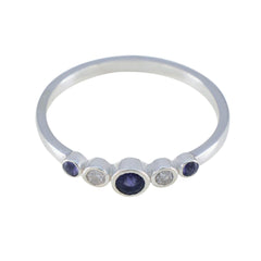 Natcha Romantic multicolor Penta Ring Multi Stone Multicolor