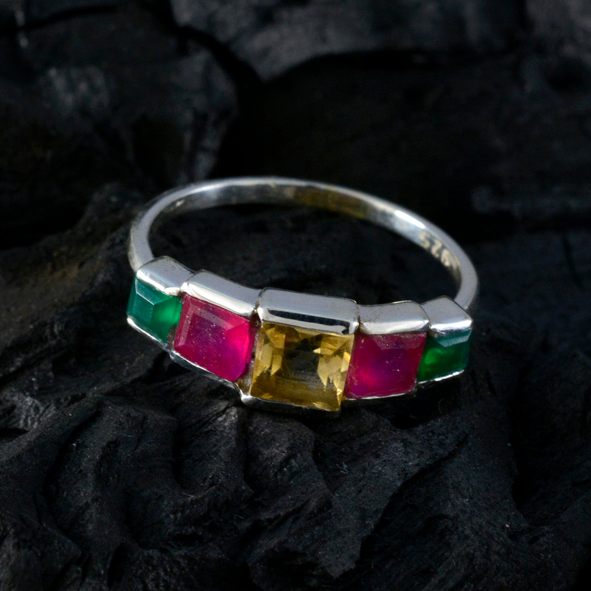 Ayaka Modern multicolor Penta Ring