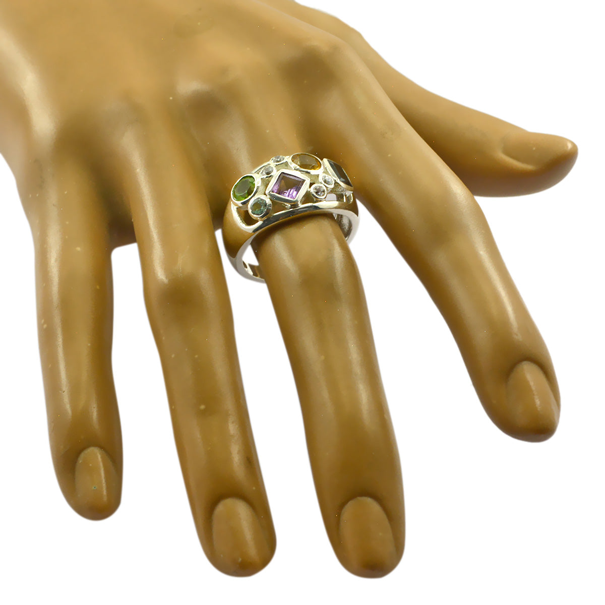 Priya Modern multicolor quarter Ring