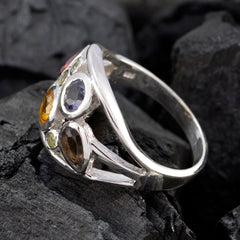 zazlle Modern multicolor quarter Ring