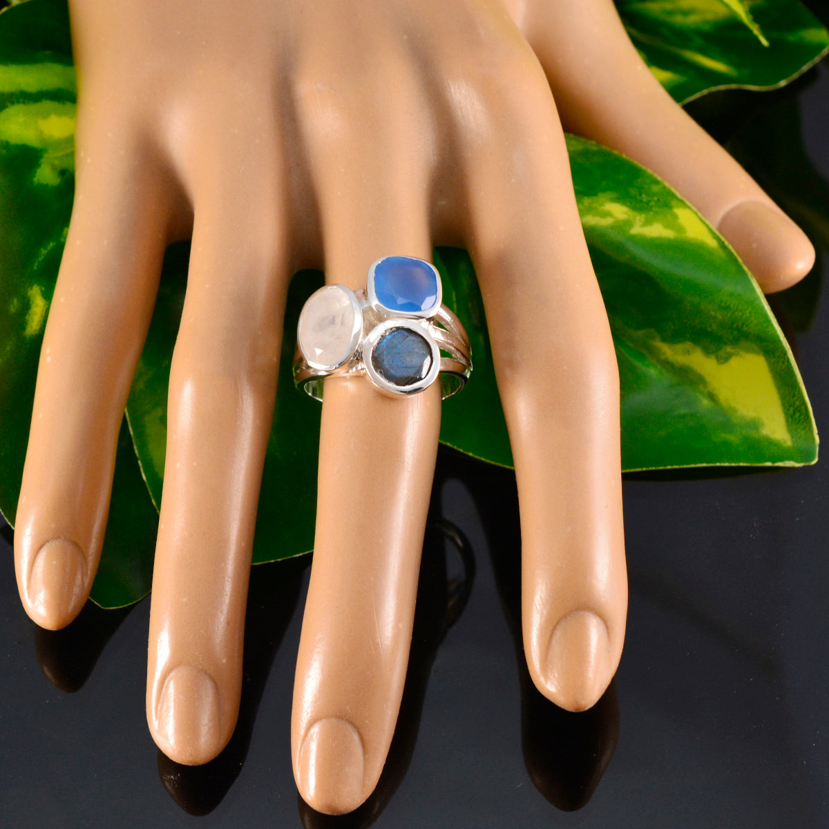 Constanza Cocktail multicolor Trilogy Ring