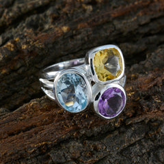 Putri Cocktail multicolor Trilogy Ring
