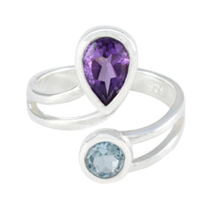 Aisha Romantic multicolor Toi et Moi Ring Multi Stone Multicolor