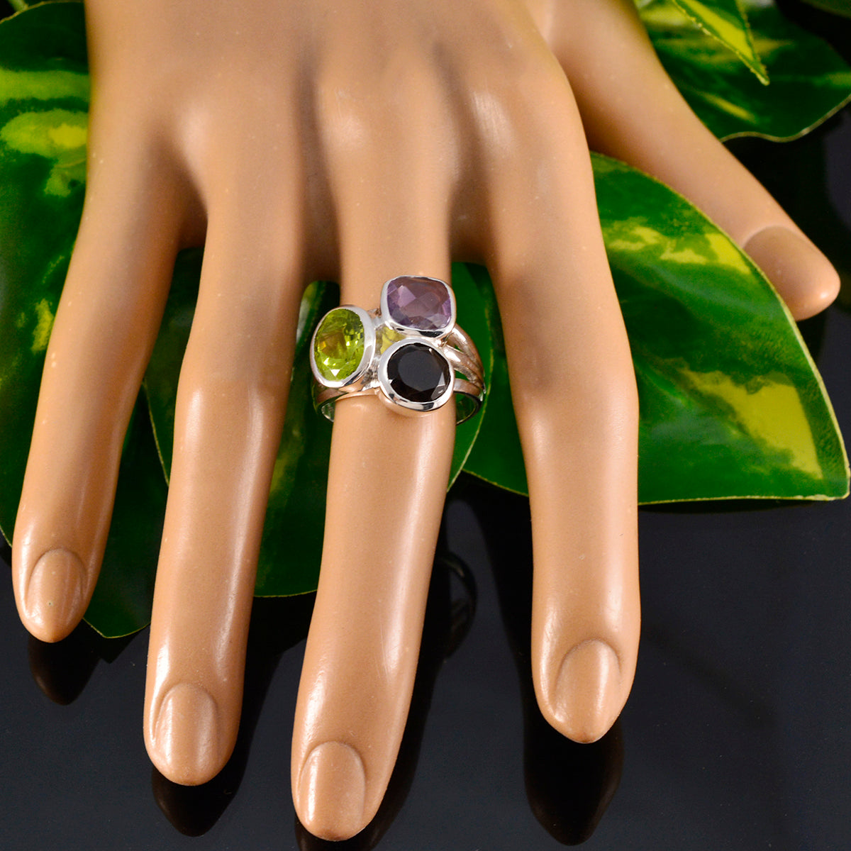 Daniela Cocktail multicolor Trilogy Ring
