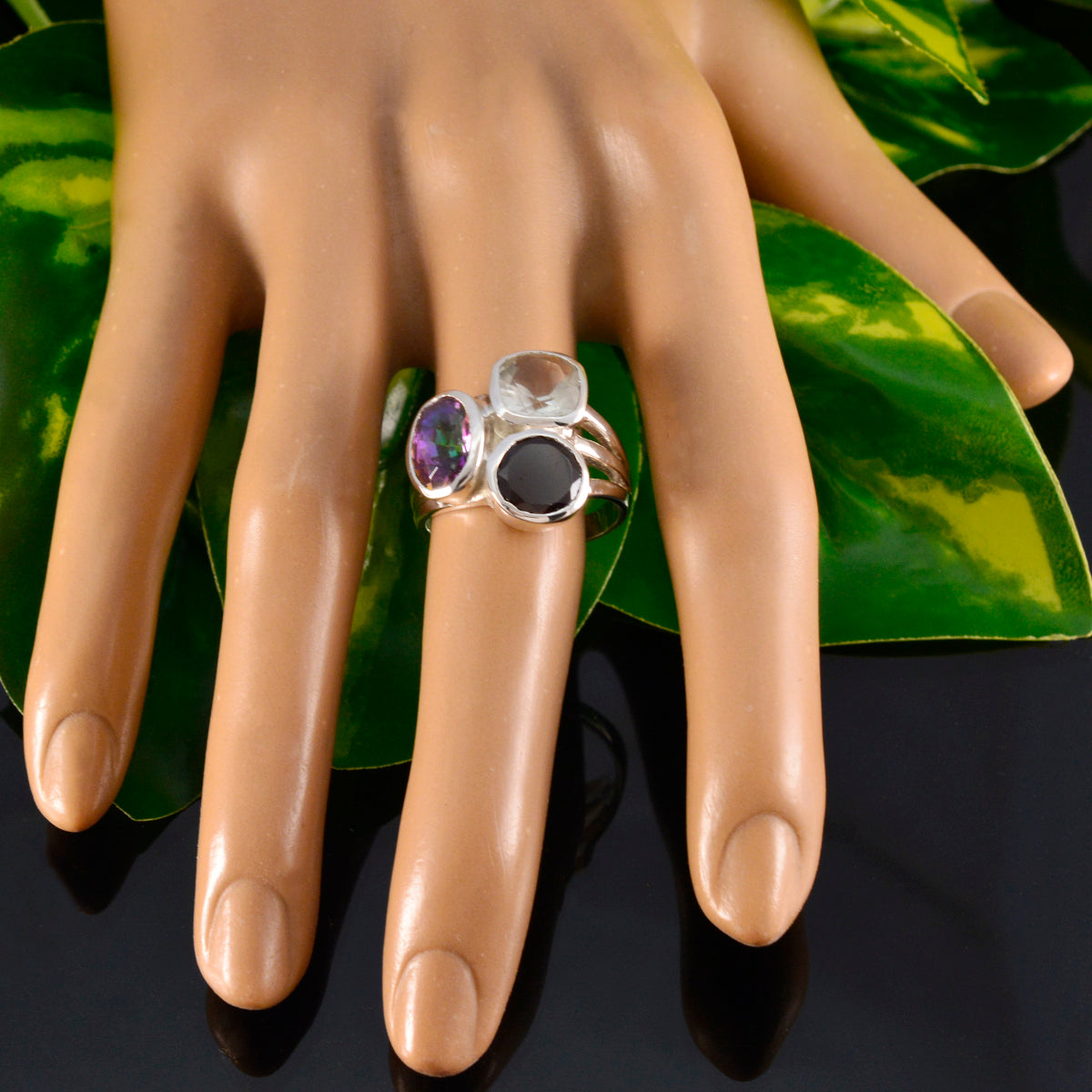 Bella Cocktail multicolor Trilogy Ring