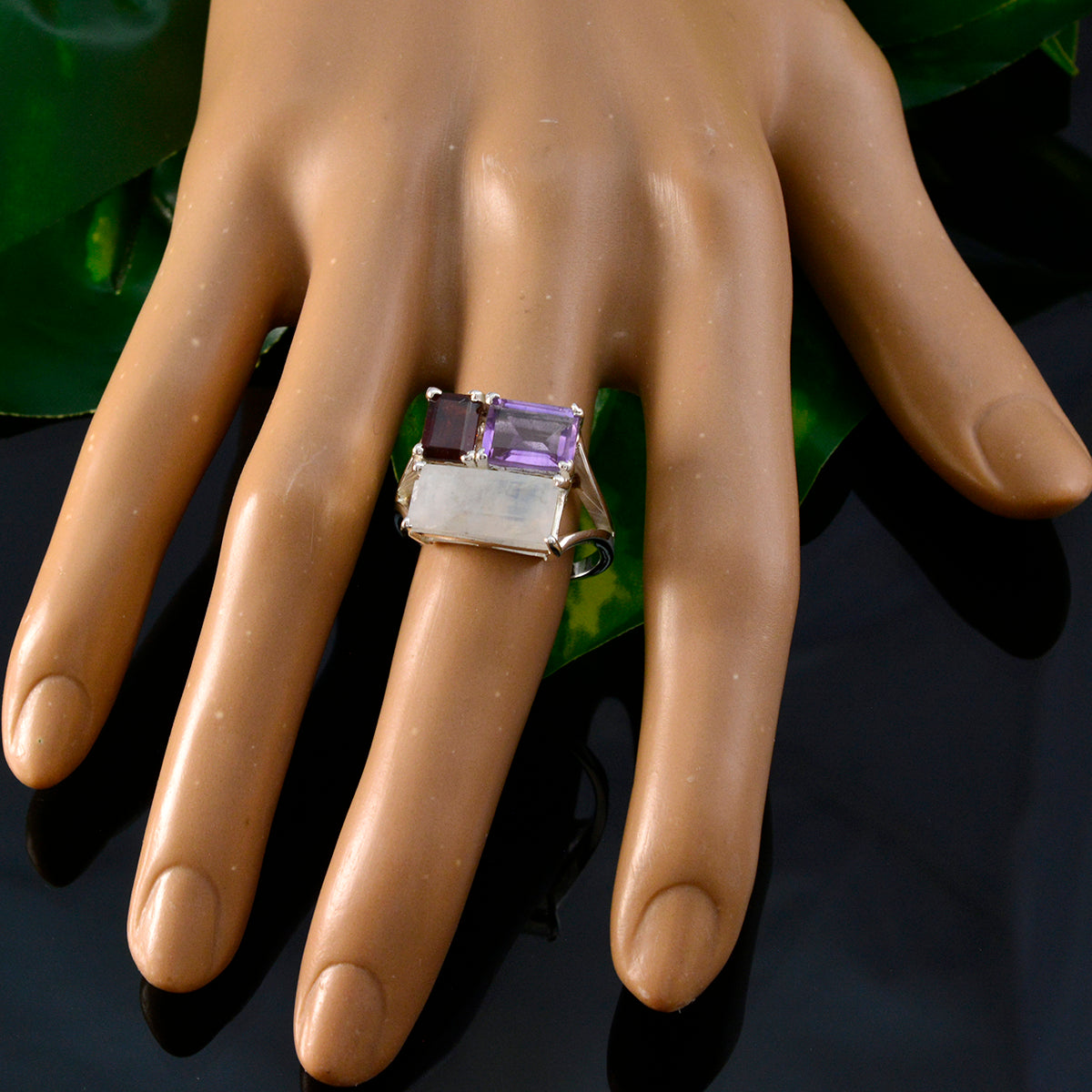 Luna Trendy multicolor Trilogy Ring