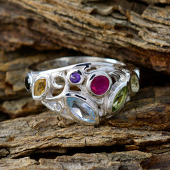 Sara Cocktail multicolor multiple Ring