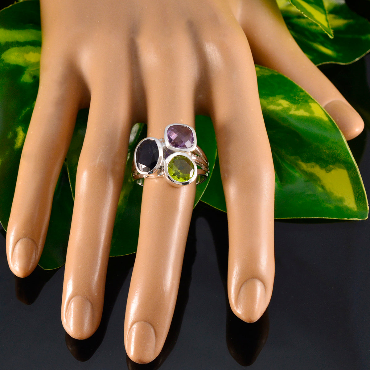 Dayana Cocktail multicolor Trilogy Ring