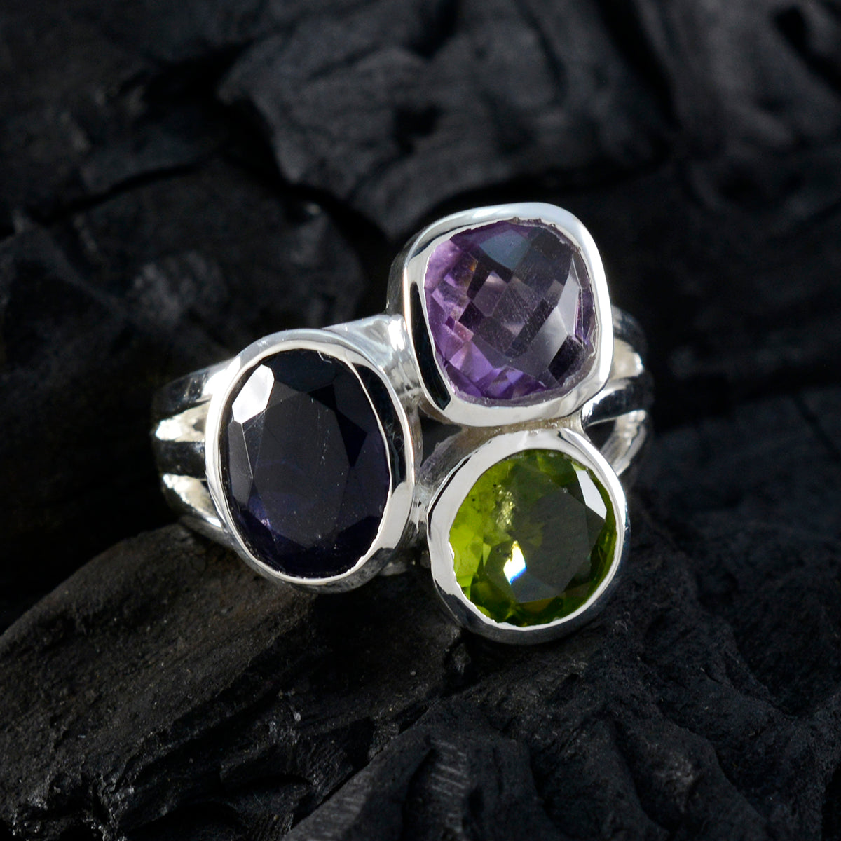 Dayana Cocktail multicolor Trilogy Ring