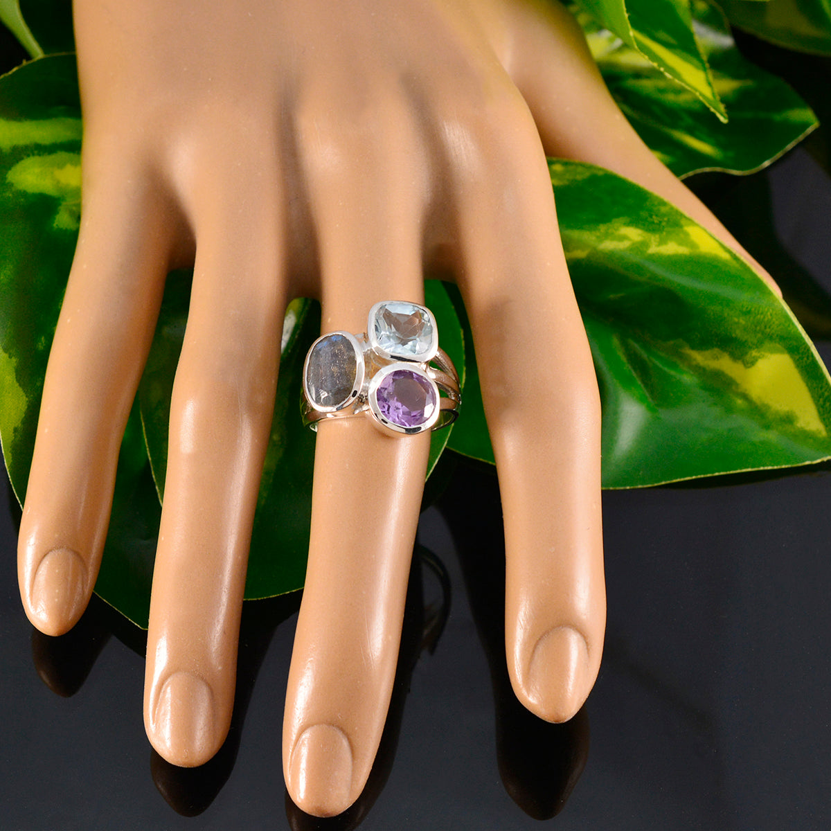 Bianca Cocktail multicolor Trilogy Ring