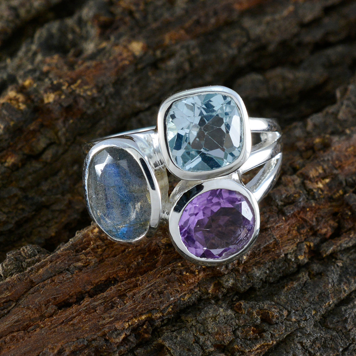 Bianca Cocktail multicolor Trilogy Ring