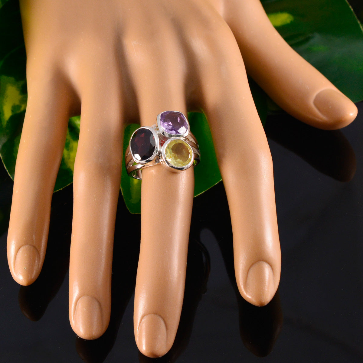 Camila Cocktail multicolor Trilogy Ring
