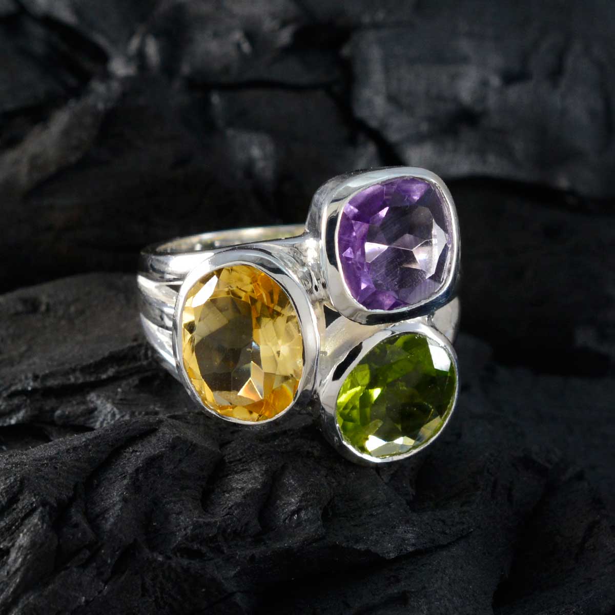 Camilla Cocktail multicolor Trilogy Ring