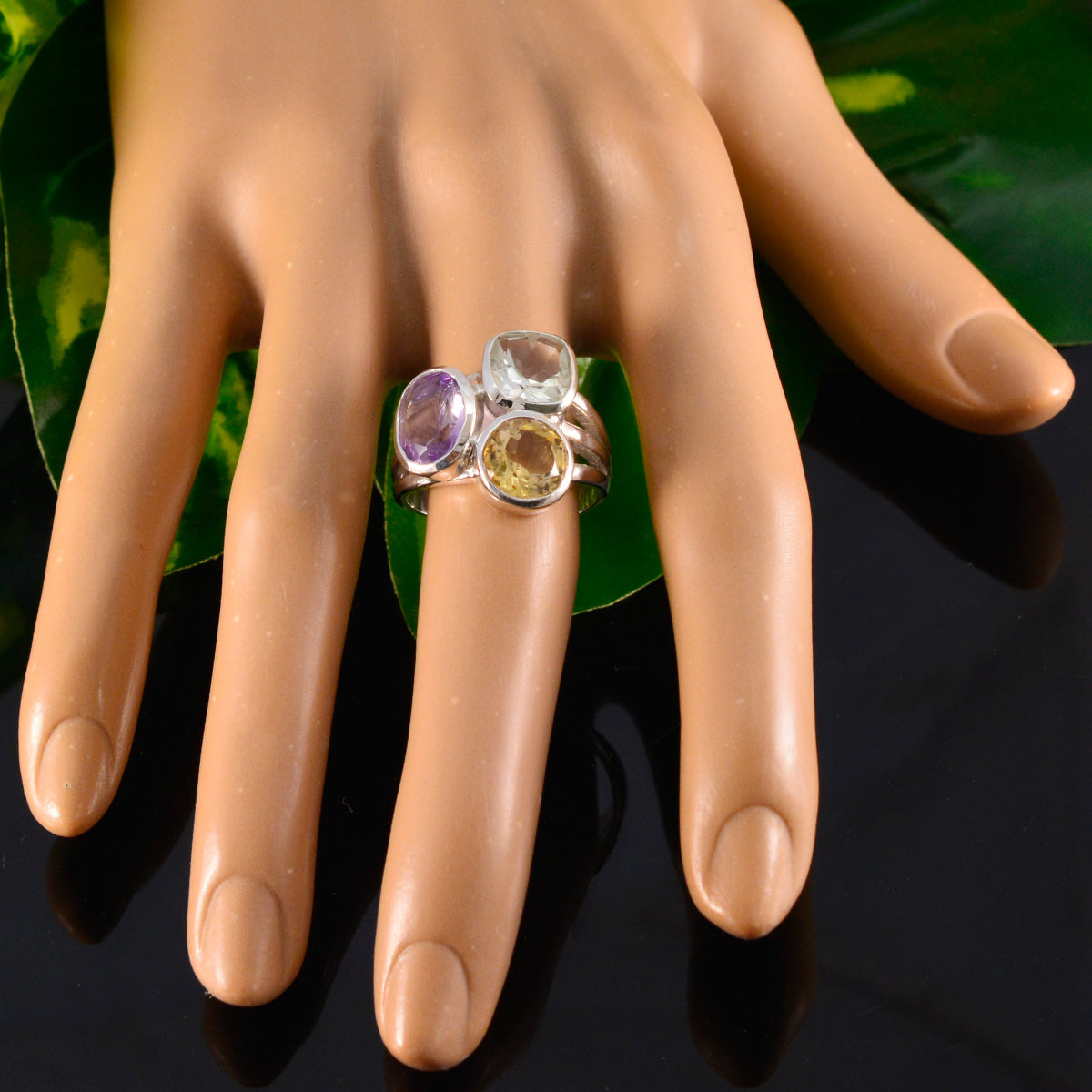 Fernanda Cocktail multicolor Trilogy Ring