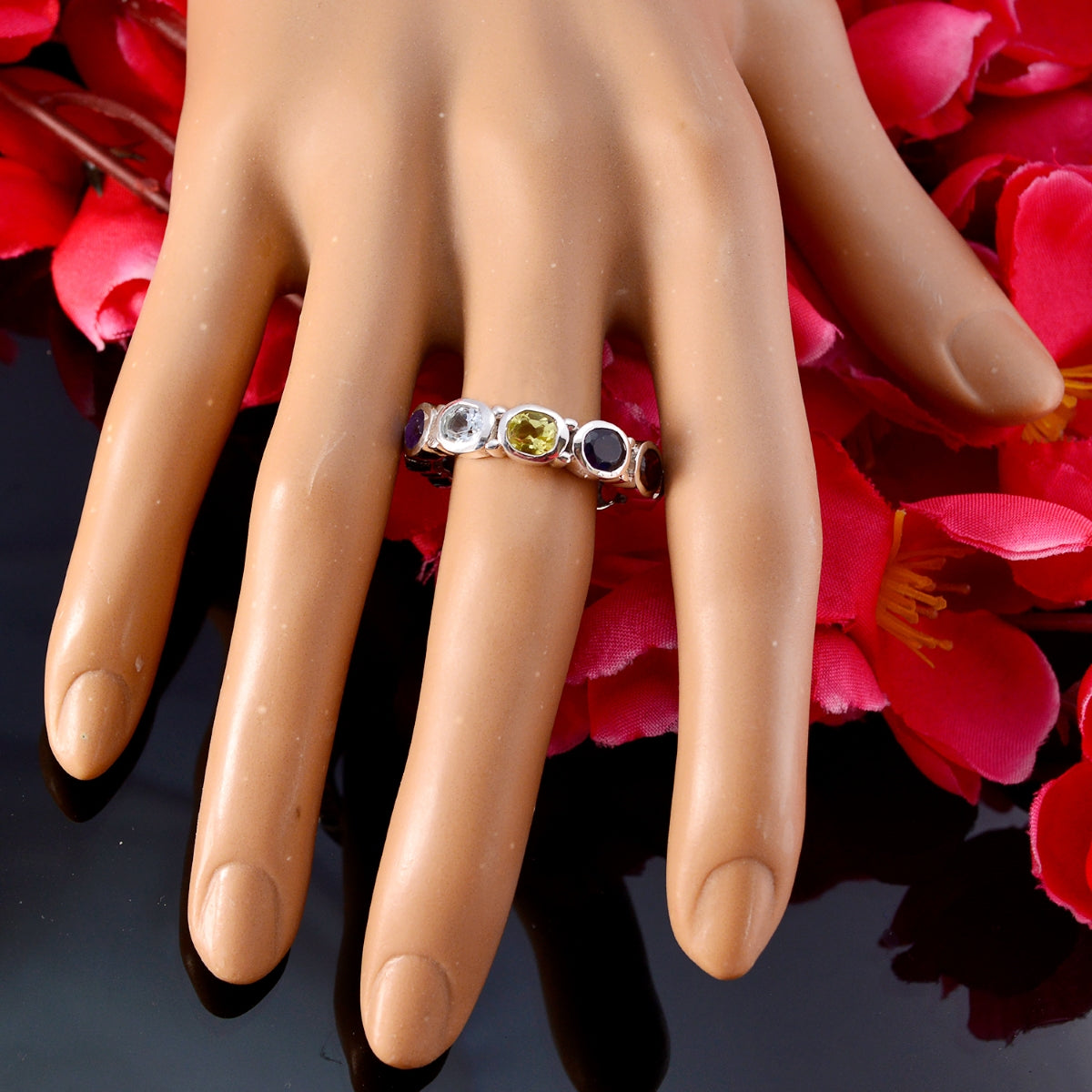 Nisa Eternity multicolor multiple Band