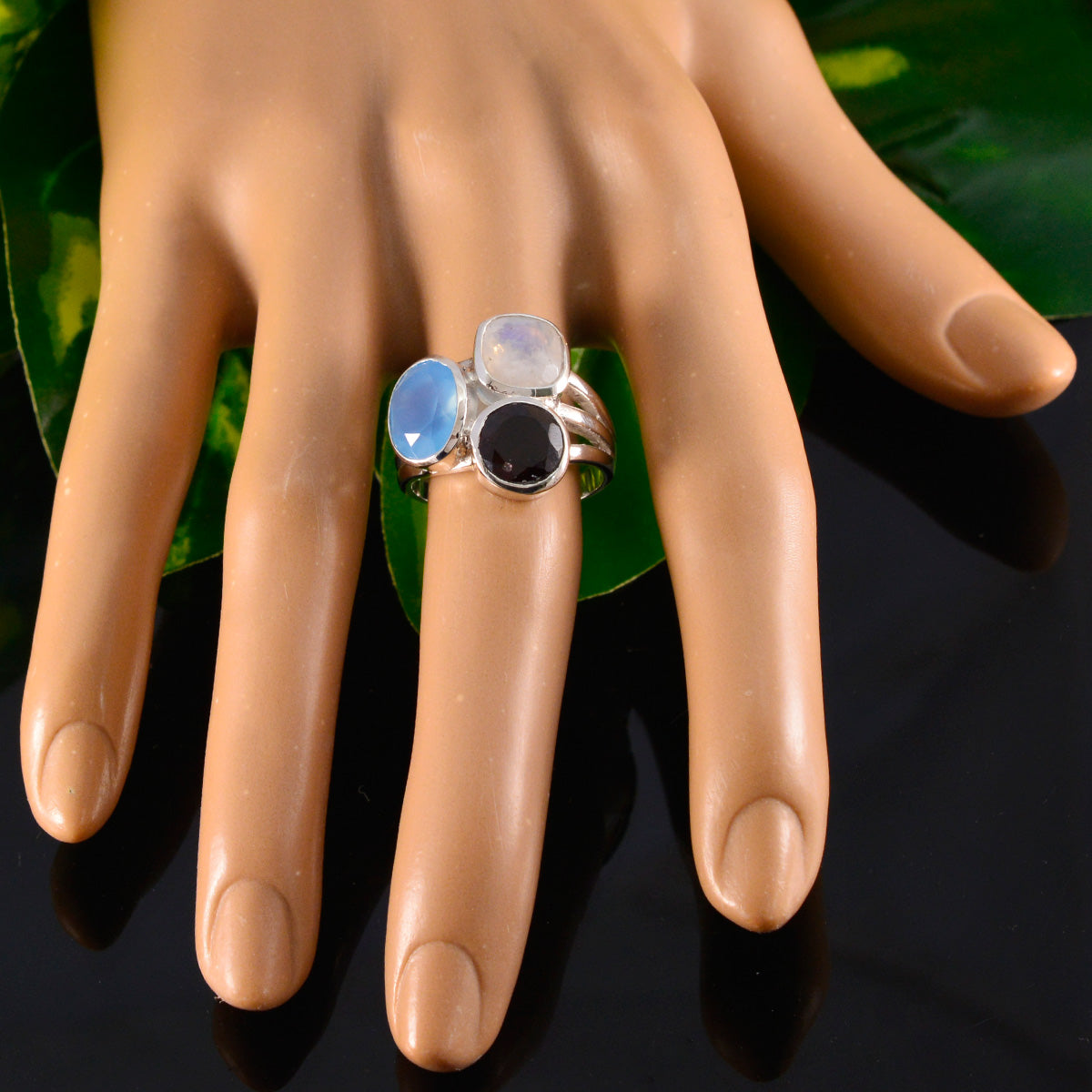 zazlle Cocktail multicolor Trilogy Ring