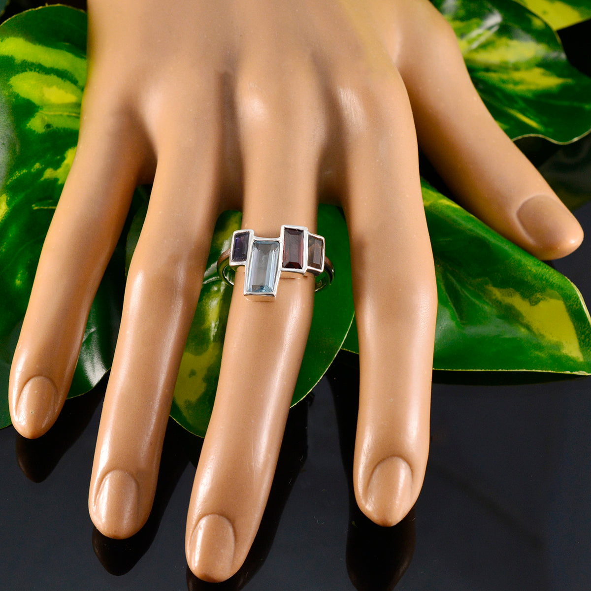 Dewi Cocktail multicolor quarter Ring